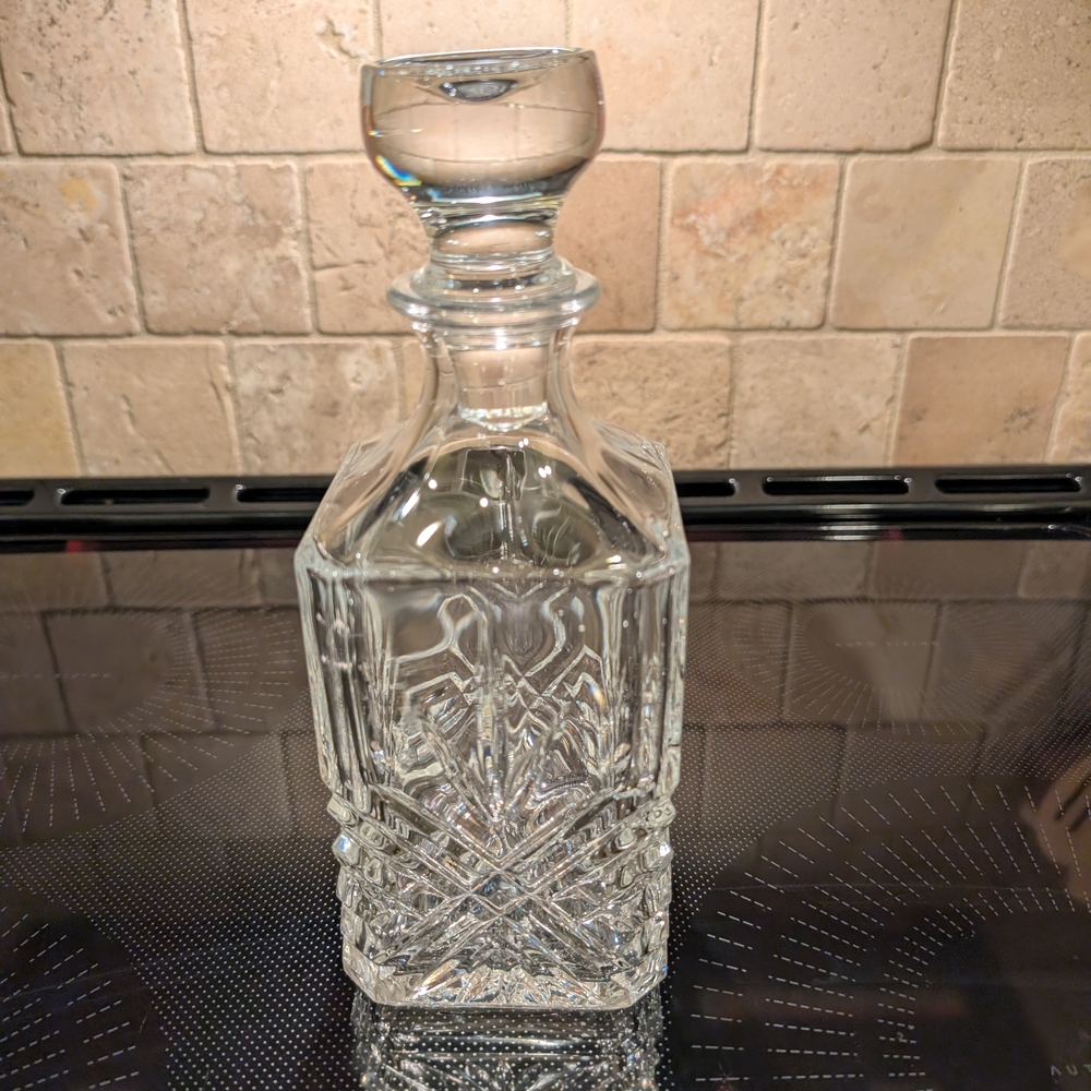 Crystal Glass Decanter